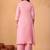 Women Floral Embroidered Regular Thread Work Kurta with Palazzos