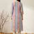Women Printed Regular Beads and Stones Pure Cotton Kurta with Trousers