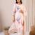 Women Floral Printed Regular Beads and Stones Linen Kurta with Trousers & With Dupatta