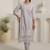 Women Floral Embroidered Cotton Kurta with Trousers & Dupatta