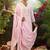 Floral Embroidered Thread Work Pure Cotton Kurta With Trousers & Dupatta
