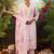 Floral Embroidered Thread Work Pure Cotton Kurta With Trousers & Dupatta