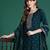 Ethnic Motifs Embroidered Kurta with Trousers & Dupatta