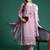 Women Floral Embroidered Regular Thread Work Linen Kurta with Trousers & With Dupatta