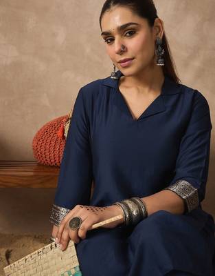 Women Regular Kurta with Trousers 3