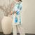 Women Floral Printed Cotton Kurta with Trousers