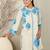 Women Floral Printed Cotton Kurta with Trousers