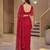 Red designer bidds handwork saree