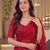 Red designer bidds handwork saree