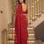Red designer bidds handwork saree