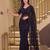 Black designer bidds handwork saree