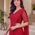 Red designer bidds handwork saree