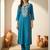 Women Ethnic Motifs Embroidered Regular Thread Work Kurta with Trousers