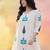 Women Ethnic Motifs Embroidered Regular Pure Cotton Kurta with Trousers