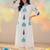 Women Ethnic Motifs Embroidered Regular Pure Cotton Kurta with Trousers
