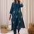 Women Ethnic Motifs Embroidered Regular Thread Work Pure Cotton Kurta with Trousers