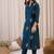 Women Ethnic Motifs Embroidered Regular Thread Work Pure Cotton Kurta with Trousers