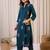 Women Ethnic Motifs Embroidered Regular Thread Work Pure Cotton Kurta with Trousers