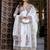 Floral Printed Empire Pure Cotton A-Line Kurta With Trousers & Dupatta