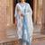 Women Floral Printed Regular Sequinned Pure Cotton Kurta with Trousers & With Dupatta
