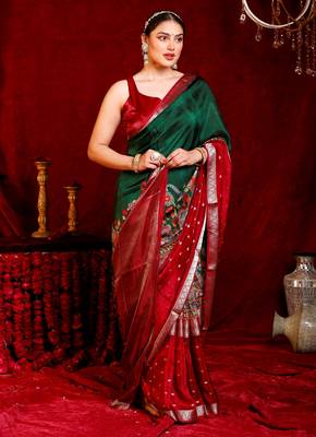 Mridula crepe silk blend saree 1