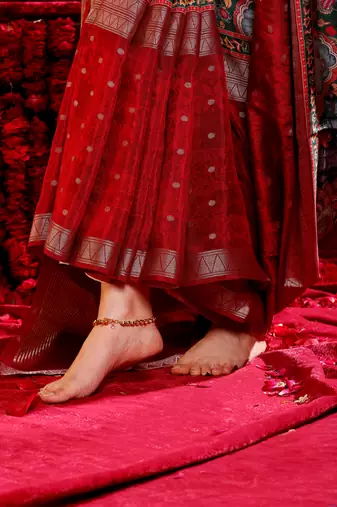Mridula crepe silk blend saree