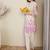 Floral Printed Mandarin Collar Straight Kurta With Trousers