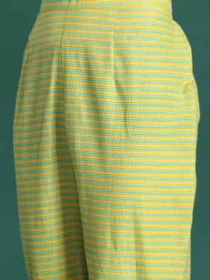 Women Floral Printed Regular Pure Cotton Kurta with Trousers & With Dupatta 3