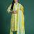 Women Floral Printed Regular Pure Cotton Kurta with Trousers & With Dupatta
