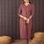 Ethnic Motifs Printed Sequinned Pure Cotton Kurta With Trousers & Dupatta