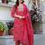 Women Ethnic Motifs Printed Regular Pure Cotton Kurta with Trousers & With Dupatta