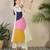 Women Colourblocked Regular Pure Cotton Kurta with Trousers