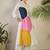 Women Colourblocked Regular Pure Cotton Kurta with Trousers