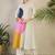 Women Colourblocked Regular Pure Cotton Kurta with Trousers