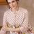 Women Floral Printed Empire Pure Cotton Kurta with Trousers