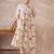 Women Floral Printed Empire Pure Cotton Kurta with Trousers