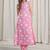 Women Floral Printed Regular Pure Cotton Kurta with Trousers