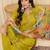 Women Floral Embroidered Regular Thread Work Kurta with Trousers & With Dupatta