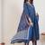Ethnic Motifs Printed Panelled Pure Cotton Kurta With Trousers & Dupatta
