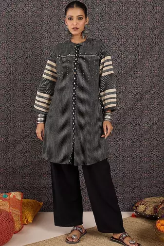 Women Printed Regular Pure Cotton Kurta with Trousers