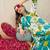 Women Floral Printed Regular Pure Cotton Kurta with Trousers