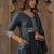 Motifs Embroidered Pure Cotton V-Neck Straight Kurta With Trousers & Dupatta