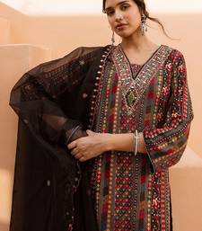 Women Ethnic Motifs Printed Kurta with Palazzos & Dupatta