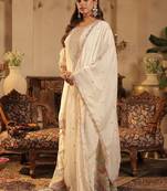 Women Ethnic Motifs Embroidered Kurta with Sharara