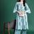 Women Floral Printed Empire Thread Work Pure Cotton Kurta with Palazzos