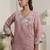 Women Floral Embroidered Straight Kurta with Palazzo