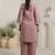 Women Floral Embroidered Straight Kurta with Palazzo