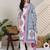 Women Floral Printed Regular Pure Cotton Kurta with Trousers & With Dupatta
