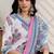 Women Floral Printed Regular Pure Cotton Kurta with Trousers & With Dupatta