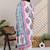 Women Floral Printed Regular Pure Cotton Kurta with Trousers & With Dupatta